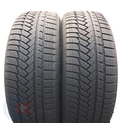 Opony 235/55 R19 2x CONTINENTAL 101T WinterContact TS850P Seal Zimowe 2022 Jak Nowe 7,2mm