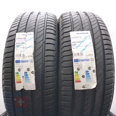 Opony 205/50 R17 2x MICHELIN 89V Primacy 4+ Letnie 2024 Nieużywane 