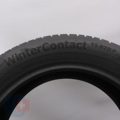 7. Opony 215/55 R17 2x CONTINENTAL 94H WinterContact TS870P Zimowe 2023 8,2mm