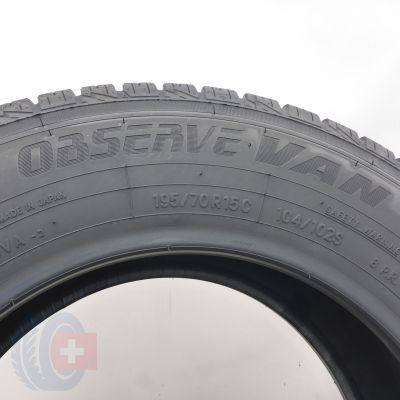 6. Opony 195/70 R15C 2x TOYO 104/102S Observe Van Zimowe 2025 
