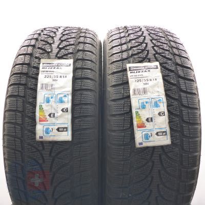 Opony 225/55 R18 2x BRIDGESTONE 98V Blizzak LM-80 Evo Zimowe 2019 