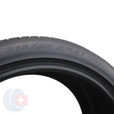 6. 2 x PIRELLI 315/35 ZR21 111Y XL P Zero N0 Lato 4.8 ; 5.2mm