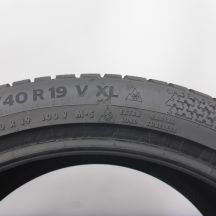 6. Opony 255/40 R19 2x CONTINENTAL 100V XL WinterContact TS 870 P Zimowe 2023 7,8-8mm 