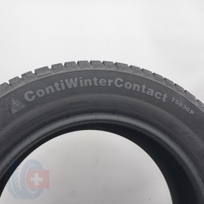 6. Opony 205/60 R16 2x CONTINENTAL 96H XL ContiWinterContact TS 830 P SEAL Zimowe 2025 7,5-7,2mm