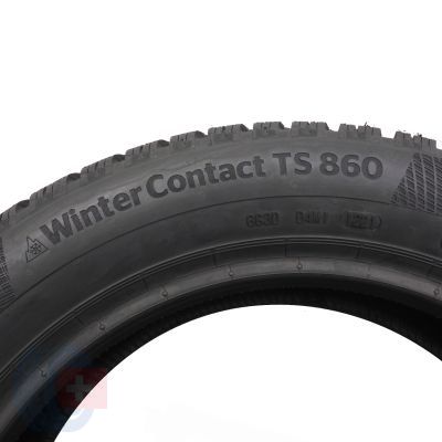 6. Opony 185/60 R16 2x CONTINENTAL 86H WinterContact TS860 Zimowe 2021 Jak Nowe Nieużywane 