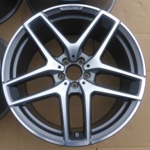 4. 4 x Alufelgi 21 MERCEDES GLE  5x112 Et52,5/38 10/11J Original AMG TPMS