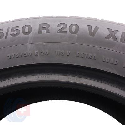 5. 2 x CONTINENTAL 275/50 R20 113V XL WinterContact TS850P MO Zima 7mm 2021 Jak Nowe