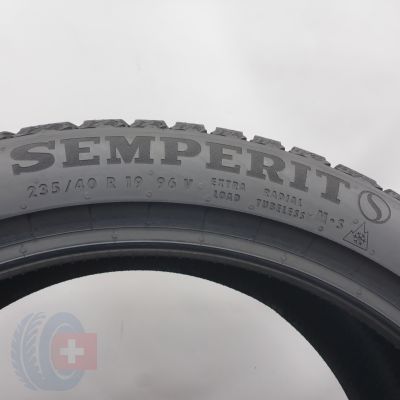 4. Opony 235/40 R19 2x SEMPERIT 96V XL Speed-Grip 5 Zimowe 2023/24 8,8-8,5mm
