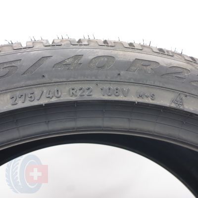 7. Opony 275/40 R22 4x PIRELLI 108V Scorpion Winter RFT Zimowe 2021 