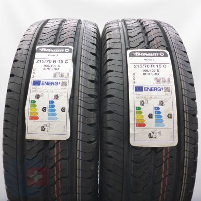 3. Opony 215/70 R15C 4x BARUM 109/107S Vanis 3 Letnie 2023