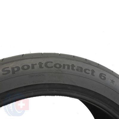 3. 1 x CONTINENTAL 285/40 R19 107Y XL SportContact 6 BMW lato 6.4mm