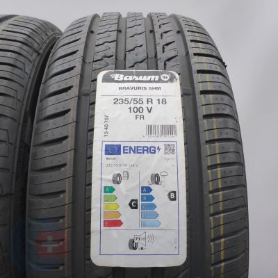 3. Opony 235/55 R18 2x BARUM 100V Bravuris 5HM Letnie 2022/23 
