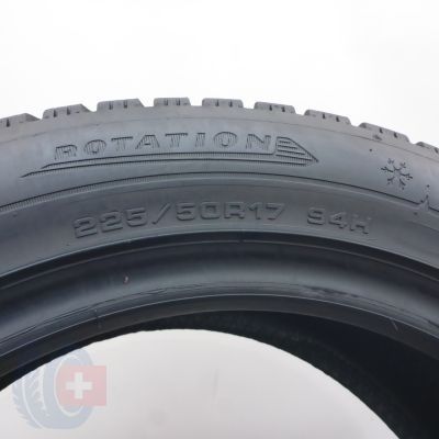 7. Opony 225/50 R17 4x DUNLOP 94H Winter Sport 5 Zimowe 2019 7,2-7mm