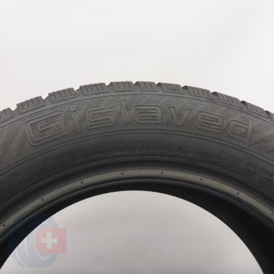 6. Opony 225/55 R17 2x GISLAVED 101V XL EuroFrost 6 Zimowe 2018, 2020 7-7,2mm