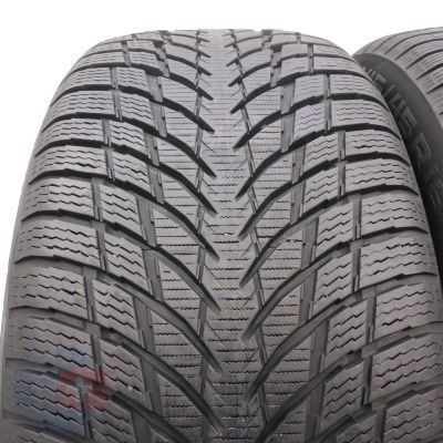 3. Opony 245/45 R18 2x NOKIAN 100V XL WR Snowproof P zimowe 7,8mm 2023 Jak Nowe