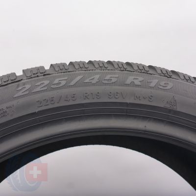 5. Opony 225/45 R19 2x PIRELLI 96V XL Winter 2 Cinturato Zimowe 2022 8mm