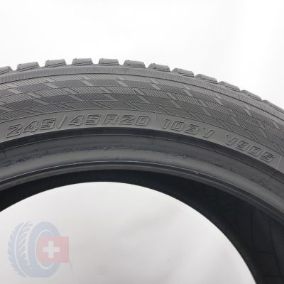 5. Opony 245/45 R20 2x YOKOHAMA 103V XL Bluearth Winter V905 Zimowe 2024 7,5mm
