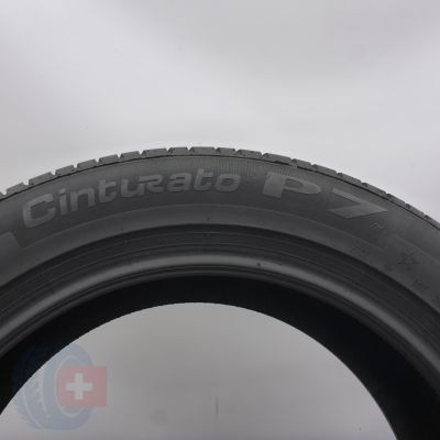 6. Opony 245/50 R19 2x PIRELLI 105W XL Cinturato P7 BMW Letnie 2021 5,8mm