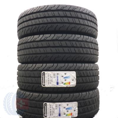 Opony 195/65 R16C 4x CONTINENTAL 104/102T ContiVanContact 100 Letnie 2021/22 Jak Nowe