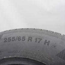 8. Opony 255/65 R17 2x CONTINENTAL 110H WinterContact Ts850 P SUV Zimowe 2020