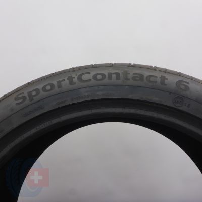 8. Opony 265/40 R20 4x CONTINENTAL 104Y XL SportContact6 M01B Letnie 2020, 2021 Nieużywane