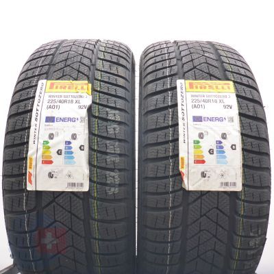 3. Opony 225/40 R18 4x PIRELLI 92V XL Winter Sottozero 3 A01 Zimowe 2025 