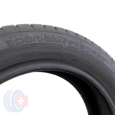 6. 4 x DUNLOP 165/65 R15 81H  SportBluResponse Lato 6.8-7mm 