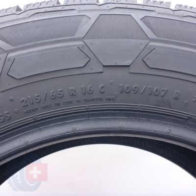 4. Opona 215/65 R16C 1x CONTINENTAL 109/107R VanContact Winter Zimowa  2023 7,8mm