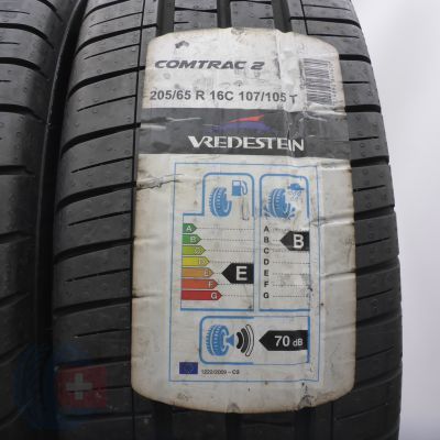 2. Opony 205/65 R16C 4x VREDESTEIN 107/105T Comtrac 2 Letnie 2019 Nieużywane 