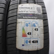 2. Opony 205/65 R16C 4x VREDESTEIN 107/105T Comtrac 2 Letnie 2019 Nieużywane 