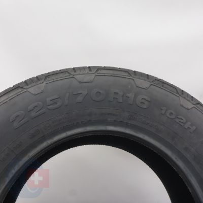 6. Opony 225/70 R16 4x CONTINENTAL 102H 4x4 Contact M+S Letnie 2022 