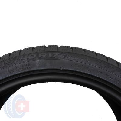 6. 4 szt. opony 215/40 R17 Nokian - Wr A4 - 87V - XL - Zima
