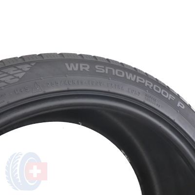 5. 2 x NOKIAN 255/40 R19 100V XL WR SnowPropf P Zima 5-6mm