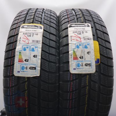 4. Opony 235/70 R16 4x BARUM 106T Polaris 3 4x4 Zimowe 2017