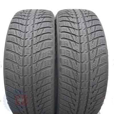 4. Opony 215/55 R18 4x NOKIAN 99V XL WR SUV 3 Zimowe 2021 6.8-7mm