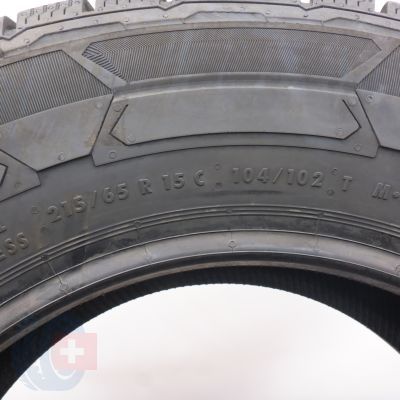 7. Opony 215/65 R15C 4x CONTINENTAL 104/102T VanContact Winter Zimowe 2022 Nieużywane