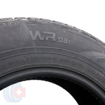 7. 4 x NOKIAN 215/65 R15 100H XL WRD3 Zima 2014 Jak Nowe Nieużywane 