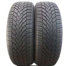 4. 4 x CONTINENTAL 185/60 R15 84T ContiWintercontact TS850 Zima 2015 6,5-7mm