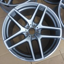 4. 4 x Alufelgi 21 MERCEDES 5x112 Et52,5/38 10/11J Original AMG TPMS