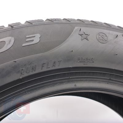 8. Opony 225/60 R18 4x PIRELLI 104H XL Winter Sottozero 3 BMW RFT Zimowe 2022 6,2-7mm