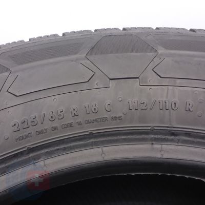 5. Opony 225/65 R16C 2x CONTINENTAL 112/110R VanContact Winter Zimowe 2022 8-8,2mm