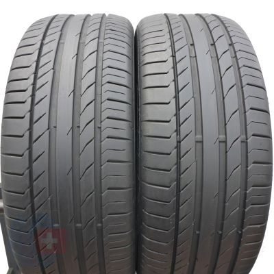 3. 4 x CONTINENTAL 235/50 R18 97V M0 ContiSportContact 5 SUV Lato 2016 7mm