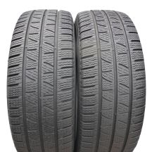 2 x PIRELLI 235/65 R16C 116/113R Carrier Winter 2015 Zima 6,2-6,8mm