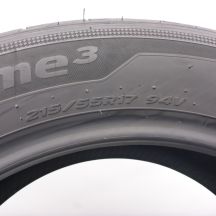 4. Opony 215/55 R17 2x HANKOOK 94V Seal Ventus Prime 3 Letnie 2025 5,2-6,2mm