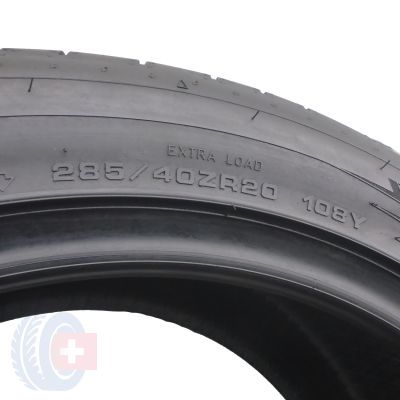 5. Opony 285/40 ZR20 2x DUNLOP 108Y XL Sport Maxx RT 2 M0 Letnie 2017 6,8-7mm