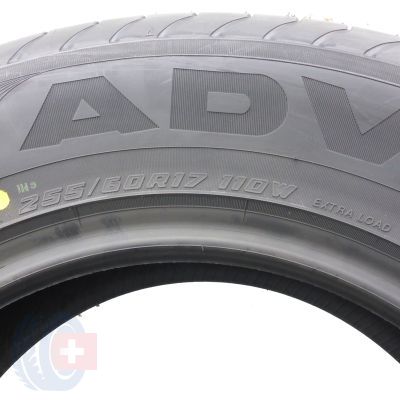 7. Opony 255/60 R17 4x YOKOHAMA 110W XL Advan Sport V105 Letnie 2018 Jak Nowe Nieużywane 