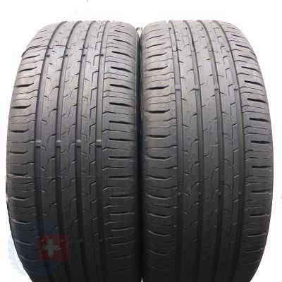 3. Opony 205/45 R17 4x CONTINENTAL 88V XL EcoContact 6 Letnie 2022 Nieużywane 