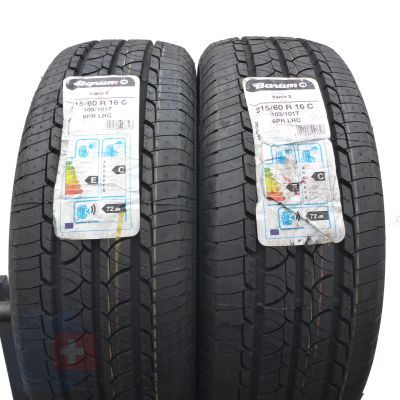 4. Opony 215/60 R16C 4x BARUM 103/101T Vanis 2 Letnie 2020 Jak Nowe