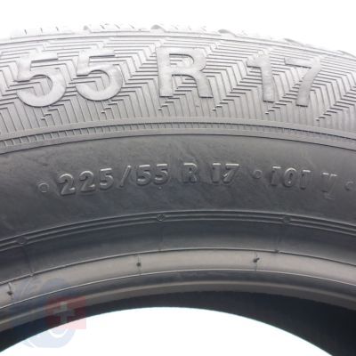 6. Opony 225/55 R17 2x GISLAVED 101V XL Euro Frost 6 Zimowe 2018/20 8,5-8,2mm