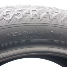 6. Opony 225/55 R17 2x GISLAVED 101V XL Euro Frost 6 Zimowe 2018/20 8,5-8,2mm